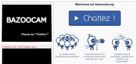 bazoocam chatroulette|Chatroulette français, chat et rencontre sur bazoocam.org.